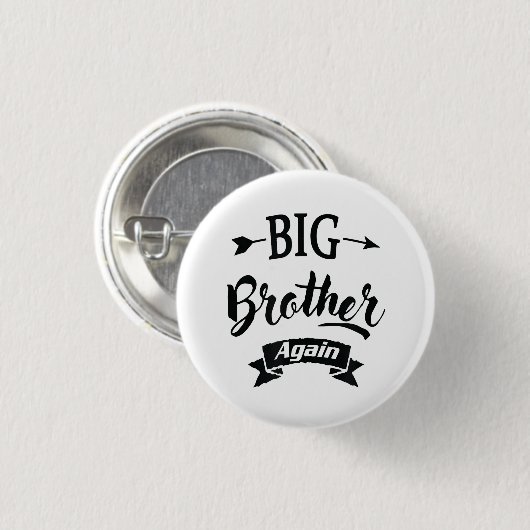 Badge Rond 2,50 Cm Leveling up to Big Brother Again 2022 (Devant & derrière)
