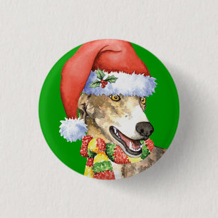 Badge Rond 2,50 Cm Lévrier heureux de Howliday