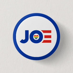 Badge Rond 2,50 Cm LGBTQ Aimez Joe Biden !