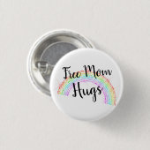 Badge Rond 2,50 Cm LGBTQ Rainbow Gay ou Lesbian Pride (Devant & derrière)