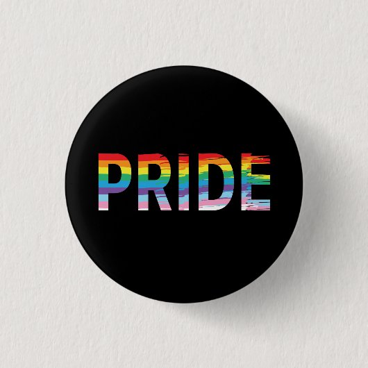 Badge Rond 2,50 Cm LGBTQIA Pride Mois Rainbow Support (Devant)
