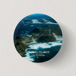 Badge Rond 2,50 Cm Li de seau de la Californie de parc national des
