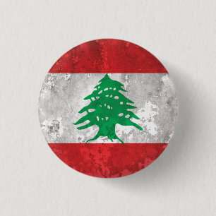 Badge Rond 2,50 Cm Liban