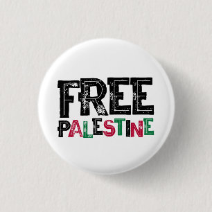 Badge Rond 2,50 Cm Libérer la Palestine
