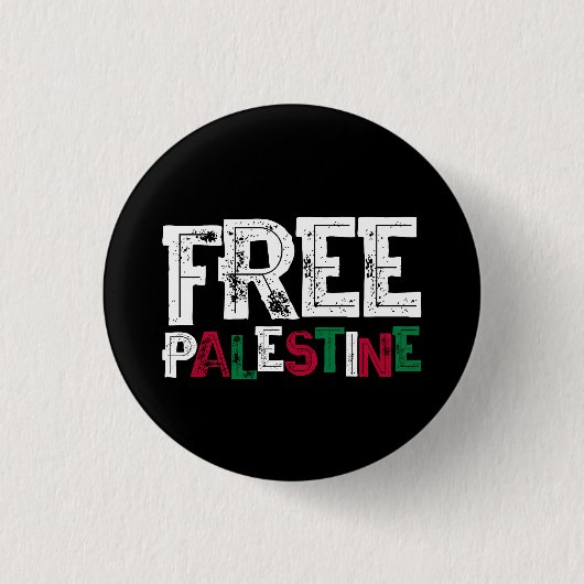 Badge Rond 2,50 Cm Libérer la Palestine (Devant)