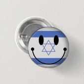 Badge Rond 2,50 Cm L'Israël (Devant & derrière)
