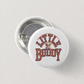 Badge Rond 2,50 Cm Little Buddy (Devant & derrière)