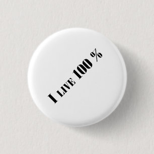 Badge Rond 2,50 Cm Live