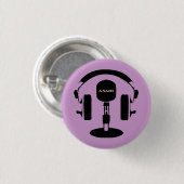 Badge Rond 2,50 Cm Logo ASMR (Devant & derrière)