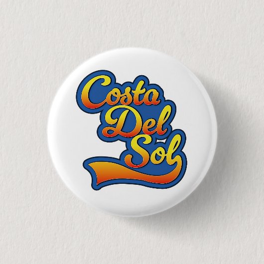 Badge Rond 2,50 Cm Logo Costa Del Sol (Devant)