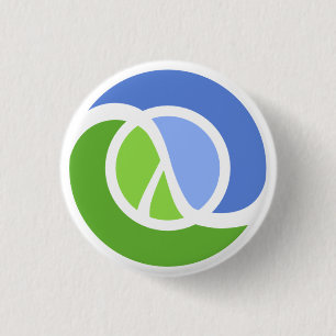 Badge Rond 2,50 Cm Logo de Clojure
