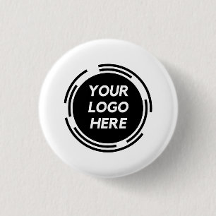 Badge Rond 2,50 Cm Logo d'entreprise personnalisé