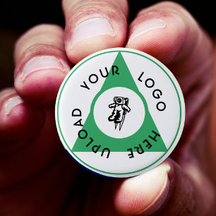 Badge Rond 2,50 Cm Logo d'entreprise personnalisé