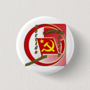 Badge Rond 2,50 Cm Logo du Parti communiste