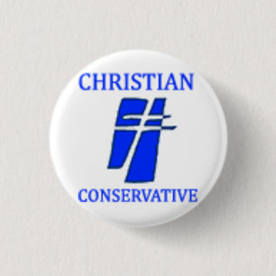 Badge Rond 2,50 Cm Logo du Parti conservateur chrétien