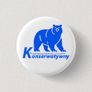 Badge Rond 2,50 Cm Logo du parti Konserwatywny