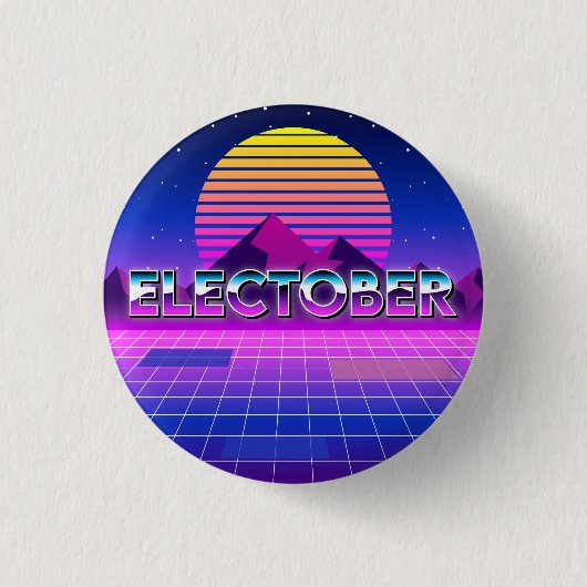 BADGE ROND 2,50 CM LOGO ELECTOBER 24 (Devant)