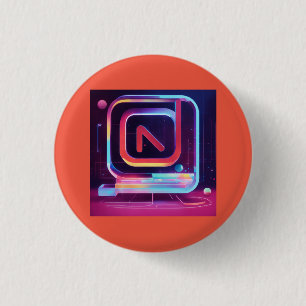 Badge Rond 2,50 Cm Logo Fierce pour canal d'information sur Tik-Tok