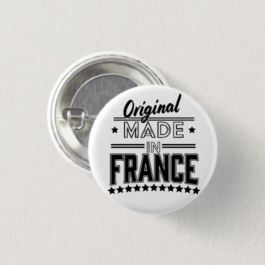 Badge Rond 2,50 Cm Logo original fabriqué en France (Devant & derrière)