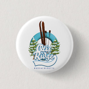 Badge Rond 2,50 Cm logo ski Otis Ridge Massachusetts