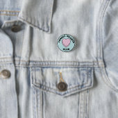 Badge Rond 2,50 Cm Lonely hearts club pin (En situation)