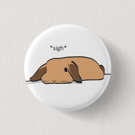 BADGE ROND 2,50 CM LOP DE SOUPIR (Devant)
