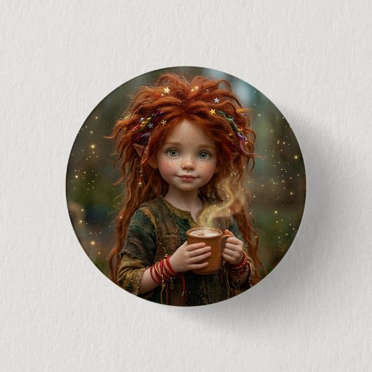 Badge Rond 2,50 Cm Loqueteux (Devant)