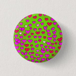 Badge Rond 2,50 Cm Love 3 Cm Round Badge