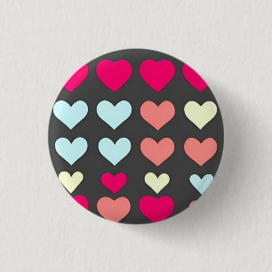 Badge Rond 2,50 Cm Love 3 Cm Round Badge