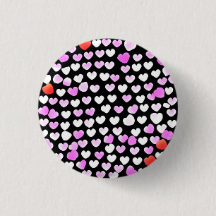 Badge Rond 2,50 Cm Love 3 Cm Round Badge