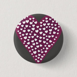 Badge Rond 2,50 Cm Love 3 Cm Round Badge
