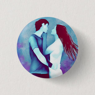 Badge Rond 2,50 Cm Love 3 Cm Round Badge