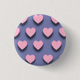 Badge Rond 2,50 Cm Love 3 Cm Round Badge