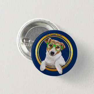 Badge Rond 2,50 Cm Love Jack Russell Terrier ワンポイントオリジナル♡
