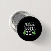 Badge Rond 2,50 Cm Love Joy (Devant & derrière)