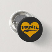 Badge Rond 2,50 Cm Love Science Physics (Devant & derrière)
