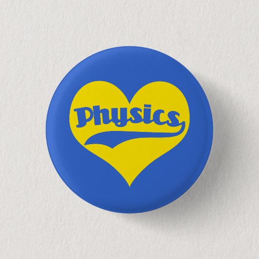 Badge Rond 2,50 Cm Love Science Physics (Devant)