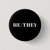 Badge Rond 2,50 Cm Lui, Ils Ont Préféré Pronounours Lgbtq Lgbt Pride (Devant)