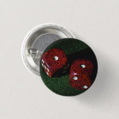 Badge Rond 2,50 Cm Lukcy Dice (Devant & derrière)