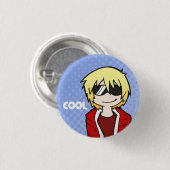 Badge Rond 2,50 Cm Luke Button (Devant & derrière)