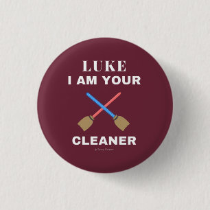 Badge Rond 2,50 Cm Luke, je suis ton propre