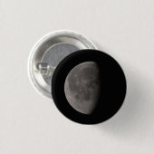 Badge Rond 2,50 Cm Lune (Devant & derrière)