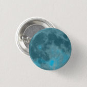 Badge Rond 2,50 Cm Lune bleue (Devant & derrière)