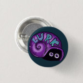 Badge Rond 2,50 Cm Lurk Introvert Snail Emote (Devant & derrière)