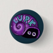 Badge Rond 2,50 Cm Lurk Introvert Snail Emote (Devant)