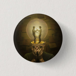 Badge Rond 2,50 Cm Lutte contre l'épuisement