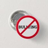 Badge Rond 2,50 Cm Lutte contre l'intimidation (Devant & derrière)