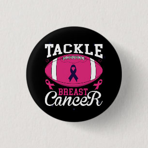 Badge Rond 2,50 Cm lutter contre le cancer du sein