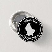 Badge Rond 2,50 Cm Luxembourg (Devant & derrière)