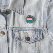 Badge Rond 2,50 Cm Luxembourg (En situation)